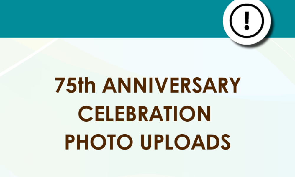 75th Anniversary Celebration Photo Uploads
