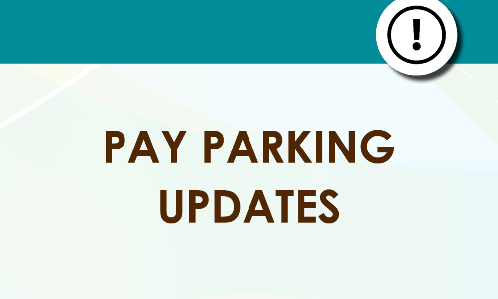 Pay Parking Updates