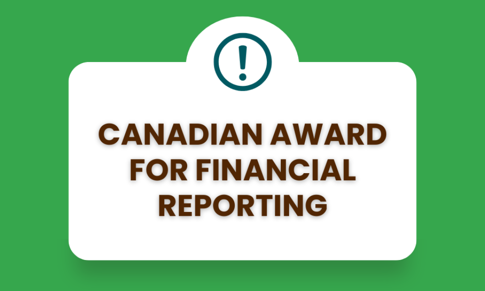 Canadian Award for Financial Reporting