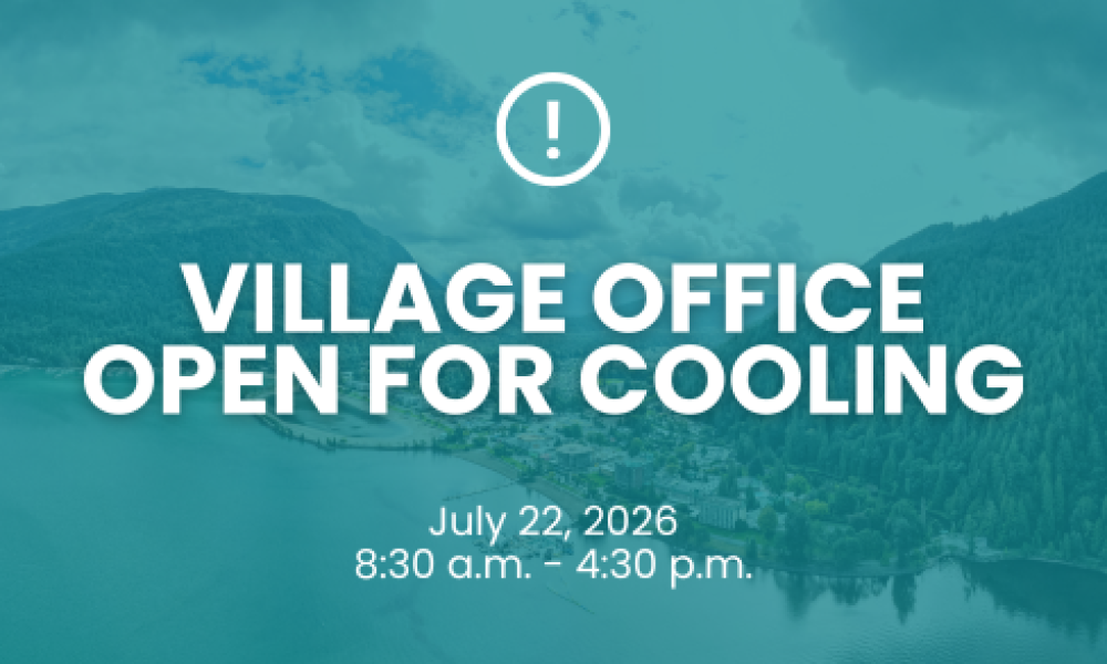 Village Office Open for Cooling