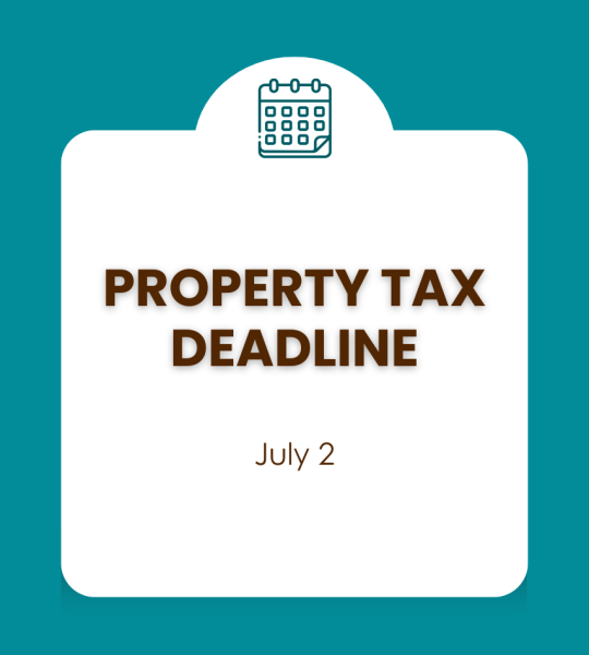 Property Tax Deadline