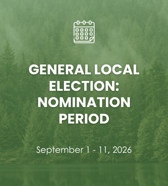 General Local Election: Nomination Period