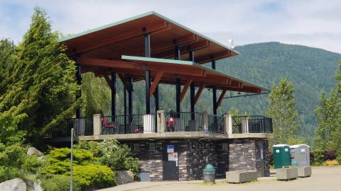 Observation Deck and Washrooms