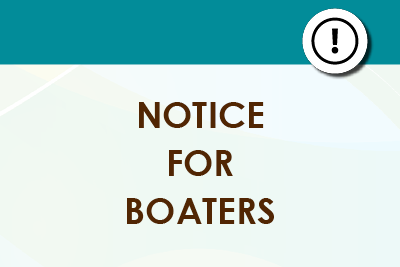 Notice for Boaters