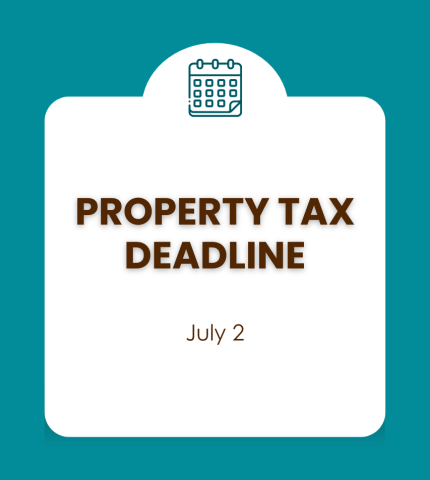 Property Tax Deadline